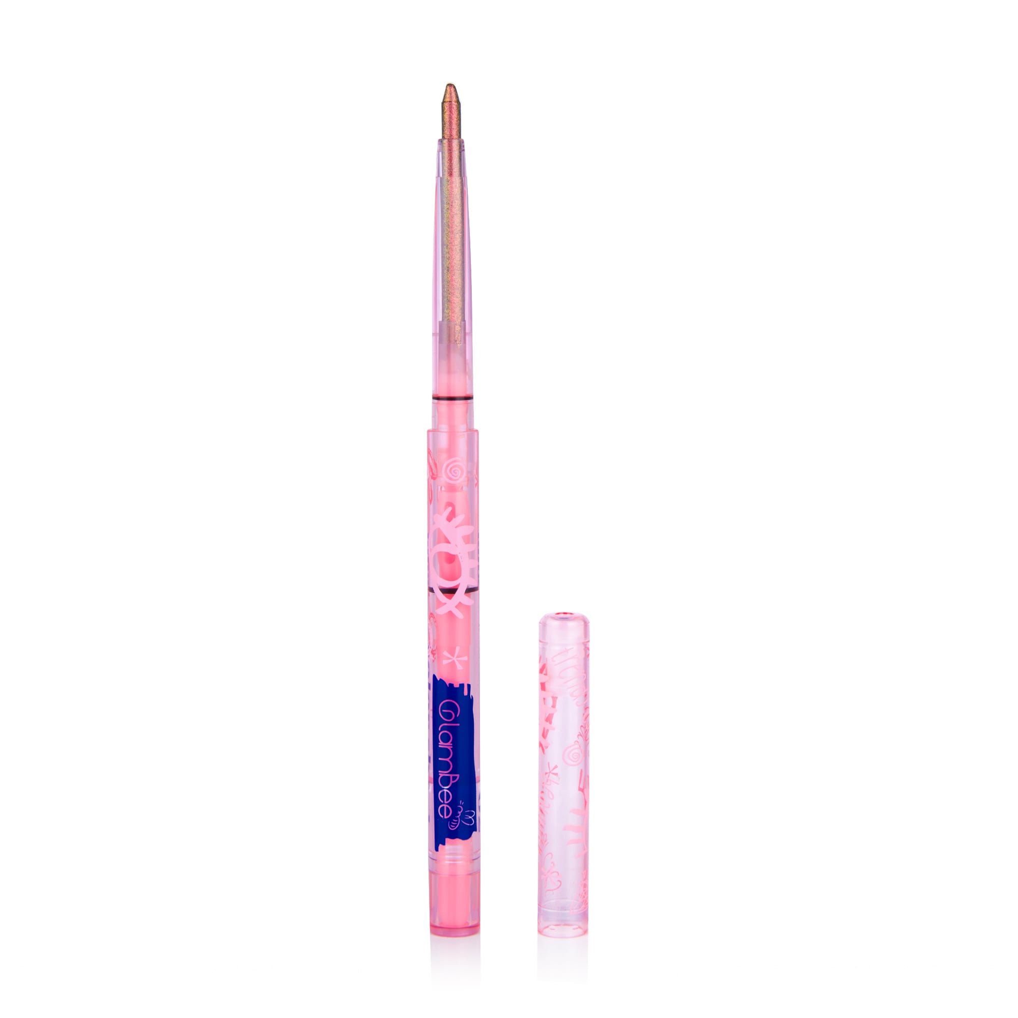 Стійкий гелевий олівець для очей  GlamBee Color Shock 02, 0.4 г
