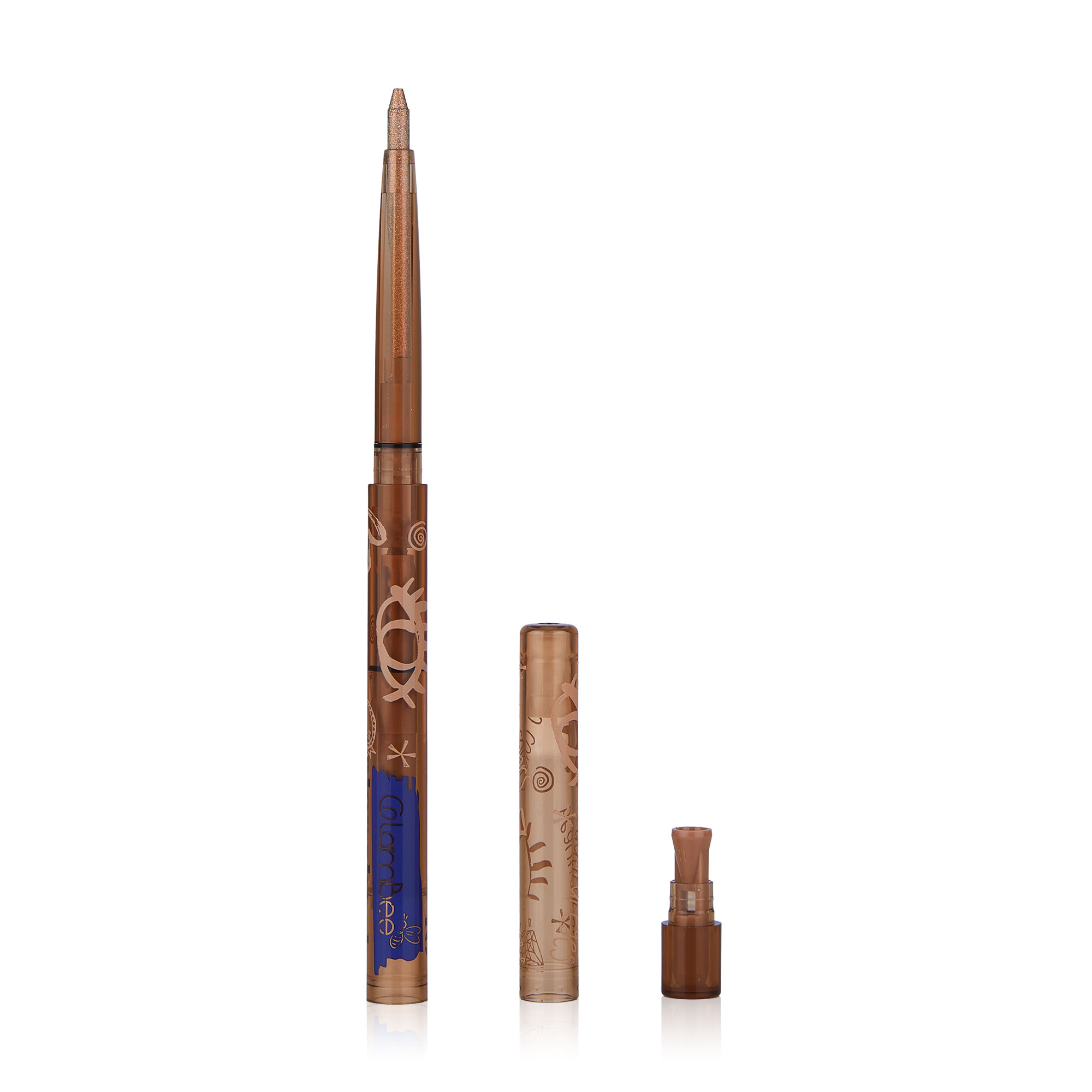 Стійкий гелевий олівець для очей GlamBee Color Shock 10, 0.4 г